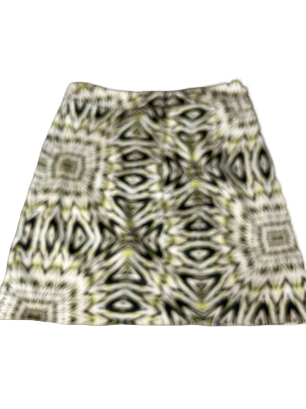 Etcetera Size 6 Geometric Print A-Line Skirt